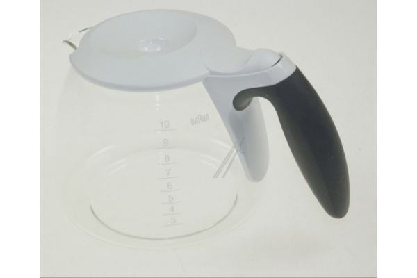 Kiöntő szürke/fehér 10 adagos BRAUN KF550 kávéfőző alkatrész-1