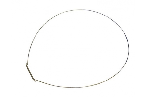 Rugó üstszájgumi leszorító (első) INDESIT WIE107PL mosógép alkatrész-1