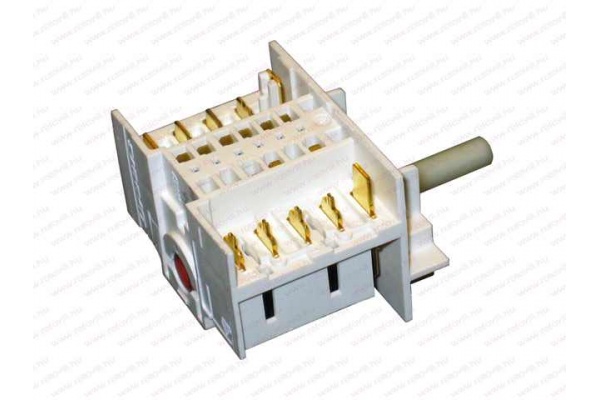 Kapcsoló (főzőlap) szimpla GORENJE WHIRLPOOL ACM297 tűzhely alkatrész-3